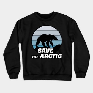 Save the Arctic, Save The Polar Bears Crewneck Sweatshirt